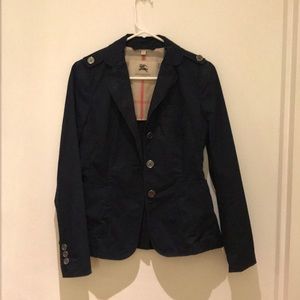 Burberry London Navy Blazer - size 4 US